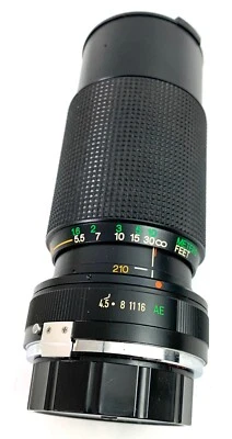 Vivitar 70-210mm F4.5 Macro Lens with Konica K/AR Mount - Image 1 of 4
