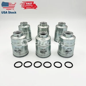 6x Fuel Filter Element For ISUZU NRR NQR NPR NPR-HD 4JJ1 3.0L 4HK1 5.2L 05-22 - Bild 1 von 12