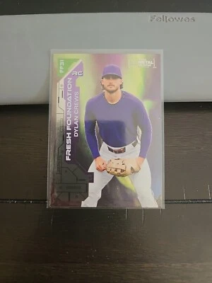 2023 Skybox Metal Universe Champions Dylan Crews Fresh Foundation RC  - Image 1 of 2