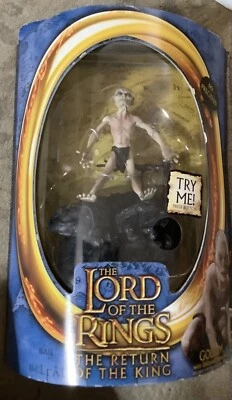 Figura El Señor de los Anillos El Retorno del Rey GOLLUM MI PRECIOSO Hablando ¡MIP! Foto 1 de 3
