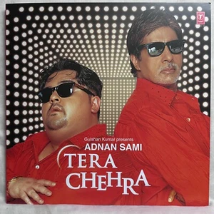 Tera Chehra LP Vinyl Record Adnan Sami Amitabh Bollywood Hindi Song Indian Mint - Imagen 1 de 11