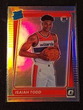 Donruss Optic 2021-22 Isaiah Todd #187 Rookie Silver Holo Parallel