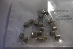F315MA250V FAST BLOW GLASS FUSE 5mm x 20mm (PACK OF 10)code 537-8639 - Picture 1 of 2