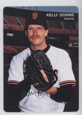 1992 Mother's Cookies San Francisco Giants Stadium Giveaway Kelly Downs #21