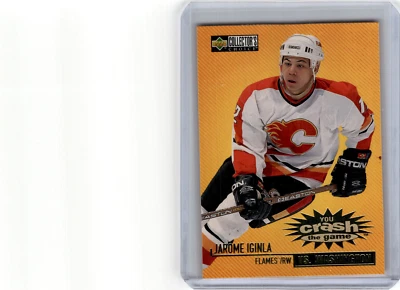 1997-98 Upper Deck Collector's Choice   You Crash the Game #C29  Jarome Iginla - Image 1 of 2