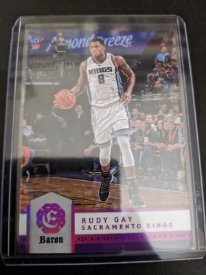 2016-17 Panini Excalibur #155 Rudy Gay Sacramento Kings Baron Parallel  Foto 1 de 2