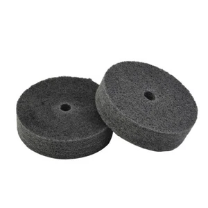 2Pc 3 Nylon Fiber Polishing Wheel Polisher Pad Tool For Bench Grinder Metal New - Picture 1 of 22