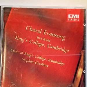 Christopher Hughes, Stephen Cleobury-Choral Evensong-King's Col ORGAN CD NM/Mint - Bild 1 von 1