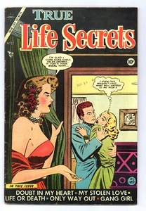 True Life Secrets 17 (GVG) Art Cappello-c RAR! Charlton Comics f374a 1954 - Bild 1 von 2