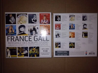 OOP - Like New 11 CD Boxset - FRANCE GALL - Studio Albums 1975-2005 - EU Import Foto 1 de 4