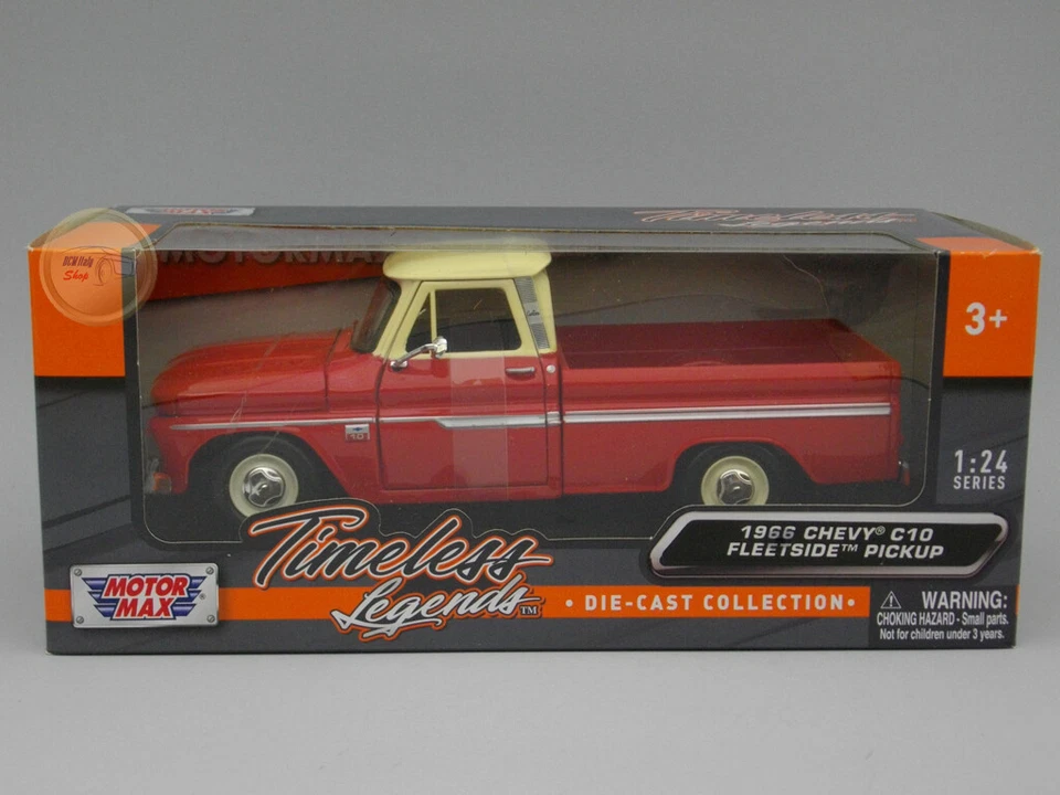 Chevrolet C10 Fleetside (1966) - Motormax 1:24 - MX73355RC - Immagine 1 di 1