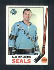1969-70 Topps #87 Earl Ingarfield NM/NM+ Seals 128709
