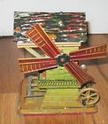 Antique Doll DC German Tin Windmill Rock Hammer Steam Engine Bing Krauss Plank