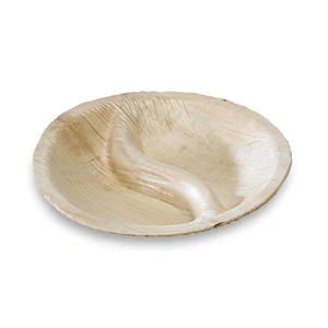 PacknWood 210BBA92C, 3.5-Inch Yin Yang Shaped Palm Leaf Dish, Beige, 100/?S - Picture 1 of 1
