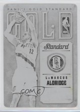2012-13 Panini Gold Standard Printing Plate Black 1/1 LaMarcus Aldridge #19 2d0