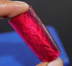 Pietra preziosa naturale sciolta rubino birmano rosso certificato GIE 114,55 ct - Foto 1 di 7