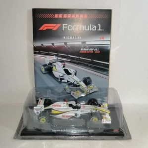 BRAWN BGP 001 JENSON BUTTON 2009 FORMULA1 SCALA 1/24 - Foto 1 di 1