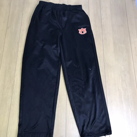 Auburn Tigers Men’s Small Blue & Orange Joggers Track Pants Cover