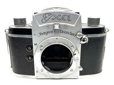 Exa Ihagee tipo 4 Dresda 35 mm fotocamera reflex corpo reflex corpo (Exa Mount) - Immagine 1 di 4