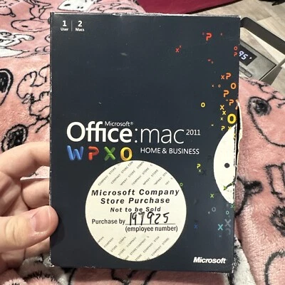Microsoft Office Mac Home and Business 2011 - 1 User | 2 Macs - Image 1 of 2