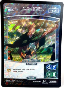 ERWIN SMITH 2018 Panini MetaX Attack on Titan Holo AOT - Picture 1 of 4