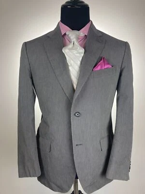 Etro Milano Gray Modern 2Btn Sport Jacket 40 R - Image 1 of 4