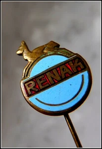 Originale Emaille Nadel  Anstecknadel 1955   RENAK  Fahrrad Rennfahrer Nachlass  - Bild 1 von 12