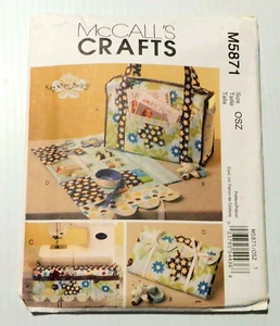 Bolso de Mano Proyecto McCall's M5871, Organizador, Cojín Pin y Máquina - Imagen 1 de 1