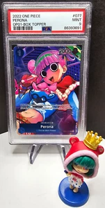 PSA 9 Perona OP01 077 Box Topper One Piece Card Game Romance Dawn English - Picture 1 of 1