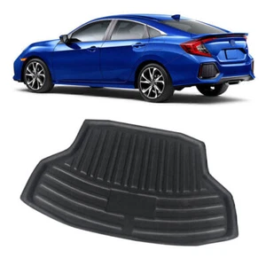 Heck Kofferraum Laderaumwanne Kofferraummatte Ablage für Honda Civic Limousine 2016 2017 2018 2019 - Bild 1 von 11