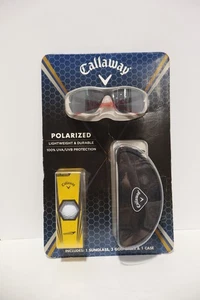 Callaway Sunglasses w Case + Golf Ball Set DAMAGED BOX - Picture 1 of 3