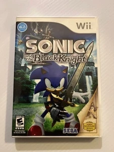Sonic and the Black Knight (Nintendo Wii, 2009) CIB Complete with Manual Tested - Picture 1 of 2