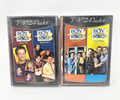 Boy Meets World: Seasons 1-4 On DVD Featuring Danielle Fishel, Ben Savage Sealed - image 1 of 4