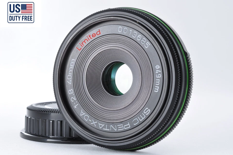 US Duty Free [Near MINT] smc Pentax DA 40mm f/2.8 Limited Pancake AF Lens #116 - Image 1 of 4