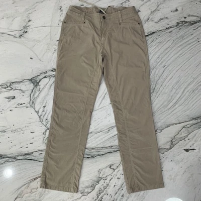 Pantalones para mujer KUHL al aire libre talla 12 beige regular elásticos senderismo informales entrepierna 31" Foto 1 de 4