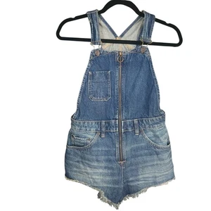 Free People We The Free Denim Tuta Corta Sunkissed Donna Tg 0 | Prezzo al pubblico consigliato $108 - Foto 1 di 9