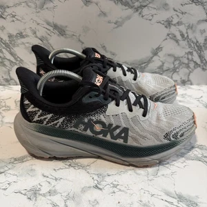 Scarpa Hoka One One Donna 10 Challenger ATR 7 Trail Running Sneaker Grigio Attivo - Foto 1 di 8