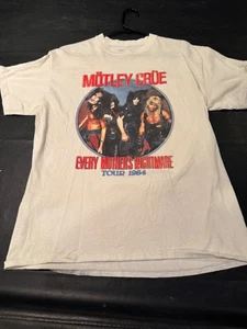 Camiseta Motley Crue - Every Mothers Nightmare Tour 1984 L - Imagen 1 de 4