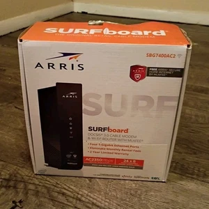 READ Arris SURFboard SBG7400AC2 Wireless Cable Modem 960Mbps Unused .Factory Sea - Picture 1 of 4