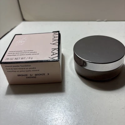 Mary Kay Mineral Powder Foundation BRONZE 3 New In Box 040992 - Image 1 of 2