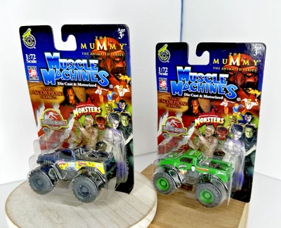 Muscle Machines Universal Monsters Lot - Dracula & Frankenstein 1:72 Die Cast - Image 1 of 4