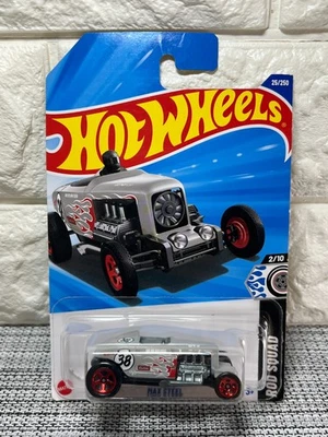 Hot Wheels Rod Squad 2/10 Max acero 25/250 gris Foto 1 de 4