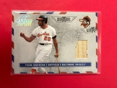 2004 Donruss Century Frank Robinson Game Used Bat Relic 161/250 Orioles - Image 1 of 2