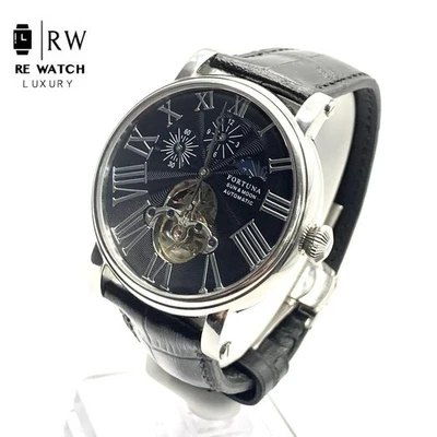 A1791 FORTUNA SUN & MON Automático Negro Foto 1 de 4