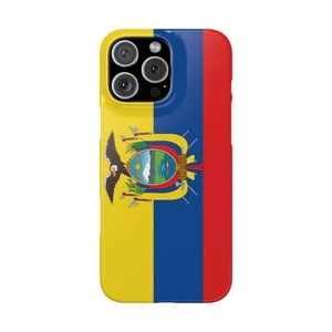 Funda de teléfono con bandera de Ecuador para todos los modelos de iPhone - Imagen 1 de 82