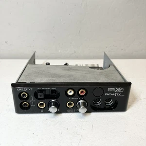 Pannello frontale Creative X-Fi Fatal1ty Edition Sound Blaster SB0250 FPONW non testato - Foto 1 di 5