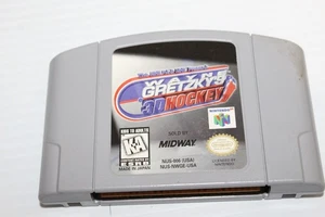 Wayne Gretzky's 3D Hockey Nintendo 64 N64 1996 Authentic Tested Working Cartridg - Bild 1 von 2
