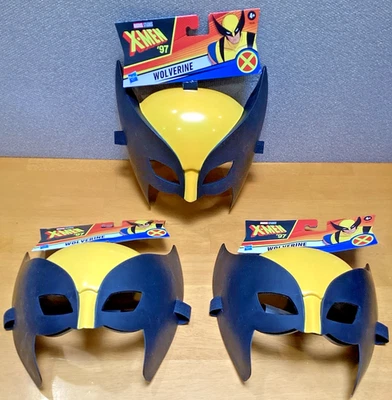 Set of 3 Marvel Studios X-Men '97 Wolverine Super Hero Masks -NEW WITH TAGS- - Image 1 of 4