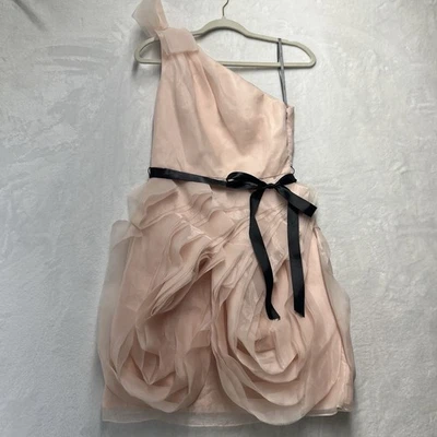 Vestido de Dama de Honor Blanco Vera Wang Para Mujer’s 2 Rosa Pálido Floral ASI Chismes Niña LEER Foto 1 de 4