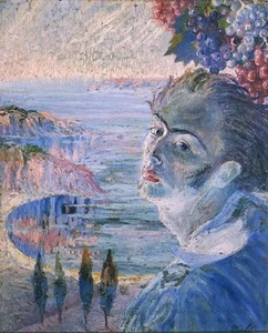 Salvador Dalí Signed Oil Painting on Canvas 16x24 in Surrealism .. - Picture 1 of 3